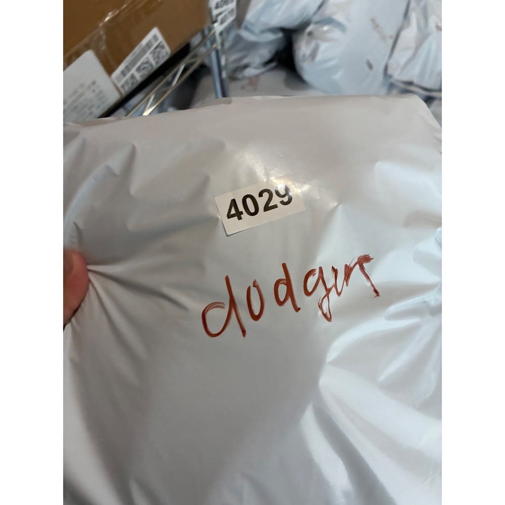 MLB Genuine Merchandise Los Angeles Dodgers LA Bleeds Blue Hoodie Gray Mens L - Picture 11 of 12